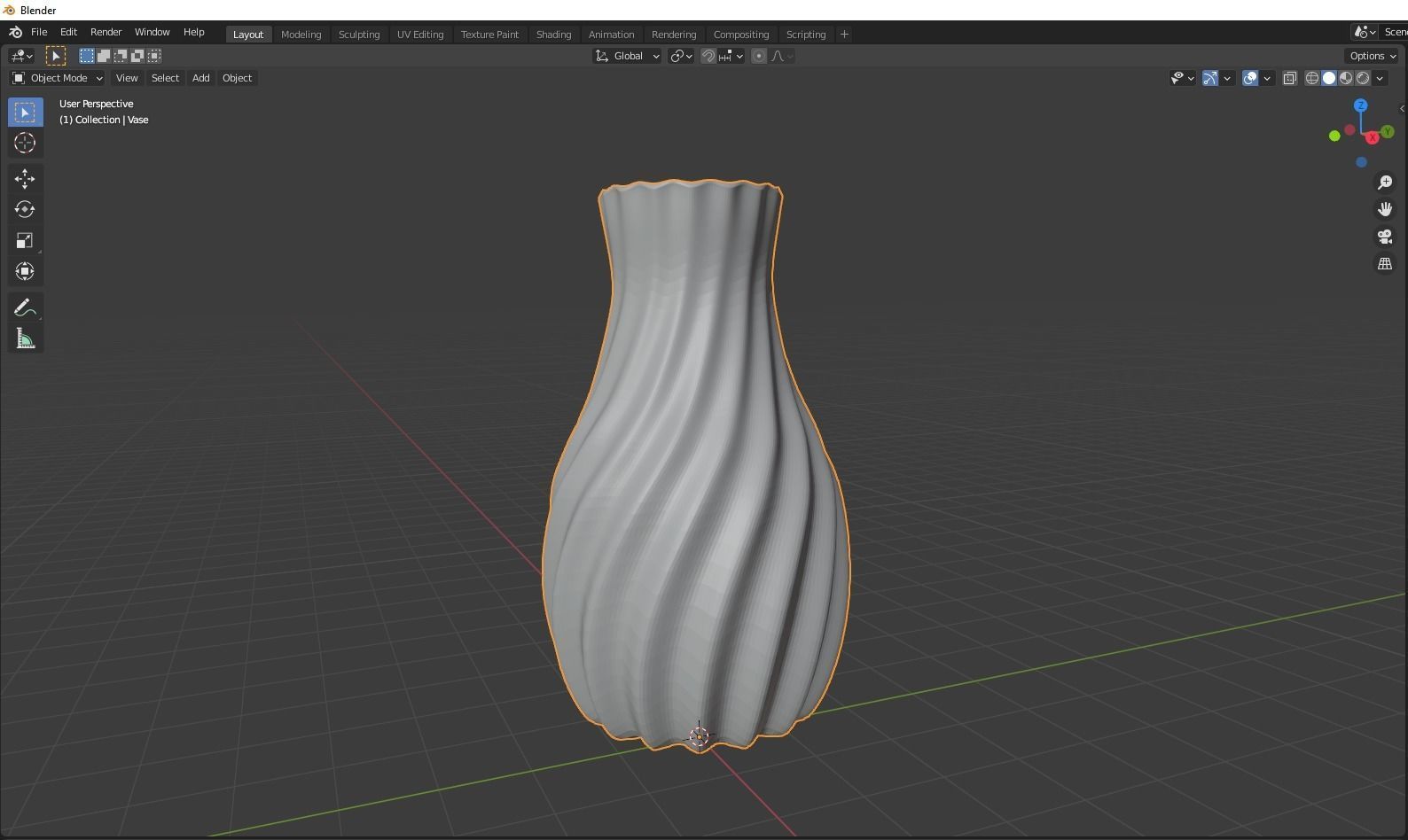 Vase 3D Printed 3D print model_1