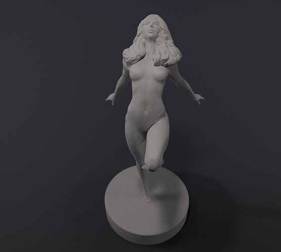 3dprintFemale female statue 3D print model