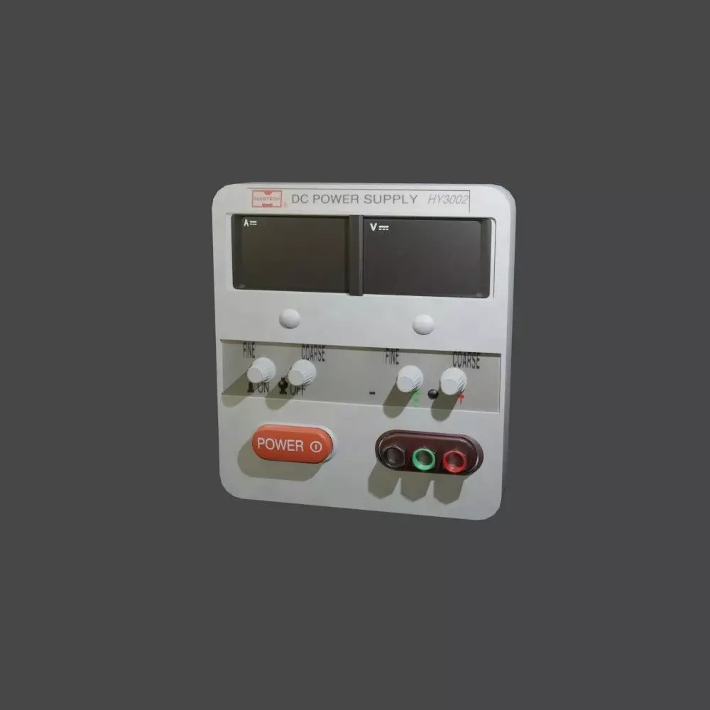 Electric Device for Sci-Fi scenes Low-poly 3D model_0