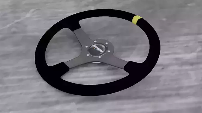 Racing steering wheel