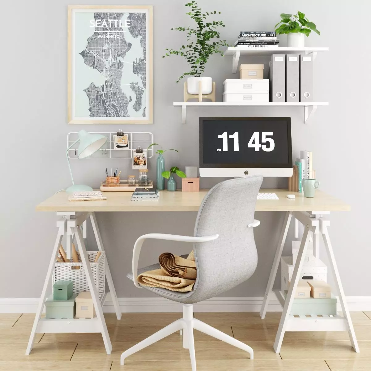 IKEA Workplace-02 3D model