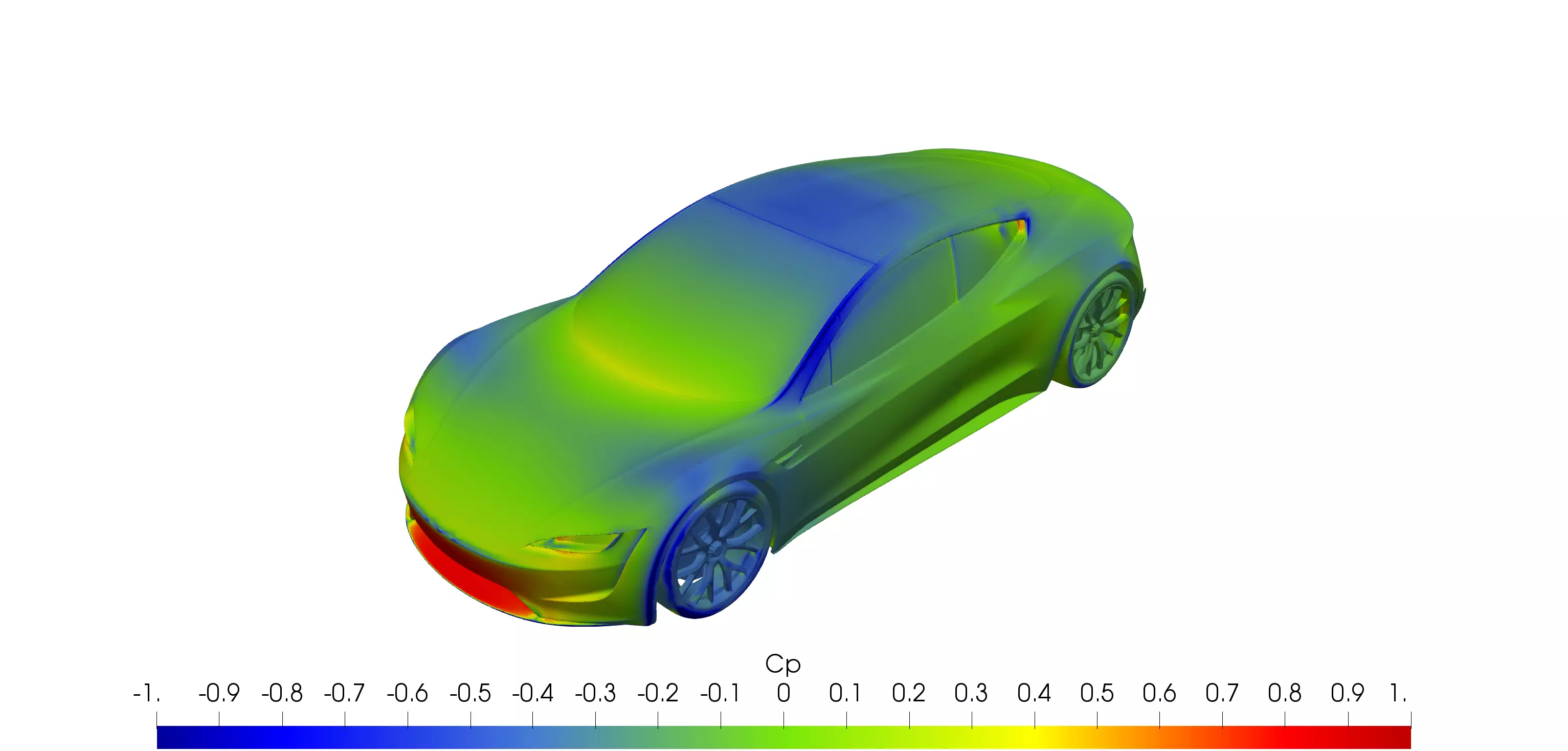 Tesla Roadster 2023 solid for CFD or 3D printing 3D model