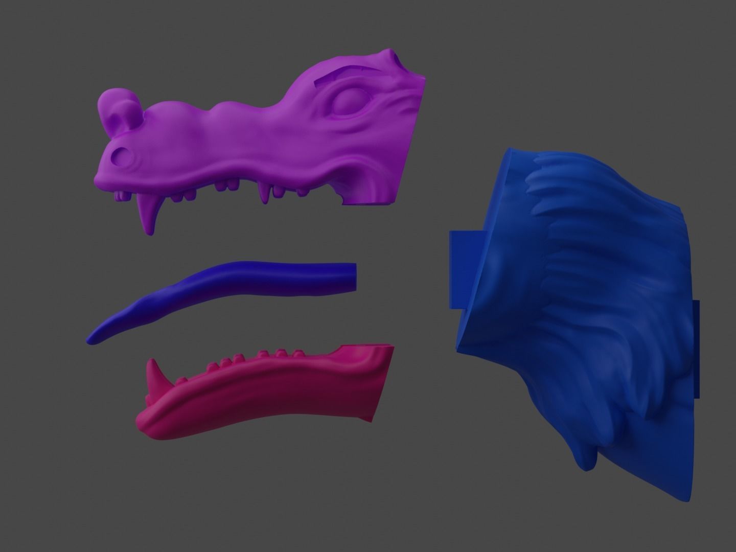 Chinese Dragon 3D print model_12