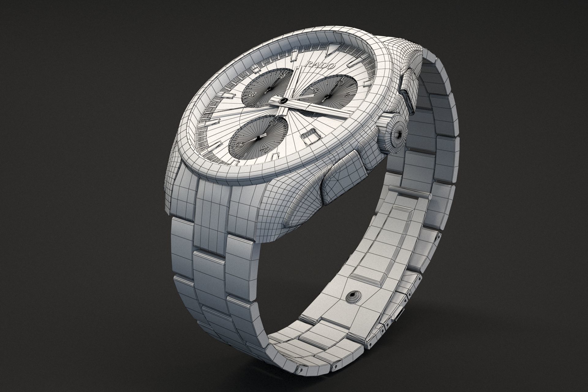 watch 3D model_12
