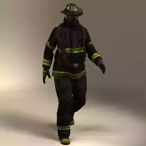 Fireman Rig 3D model