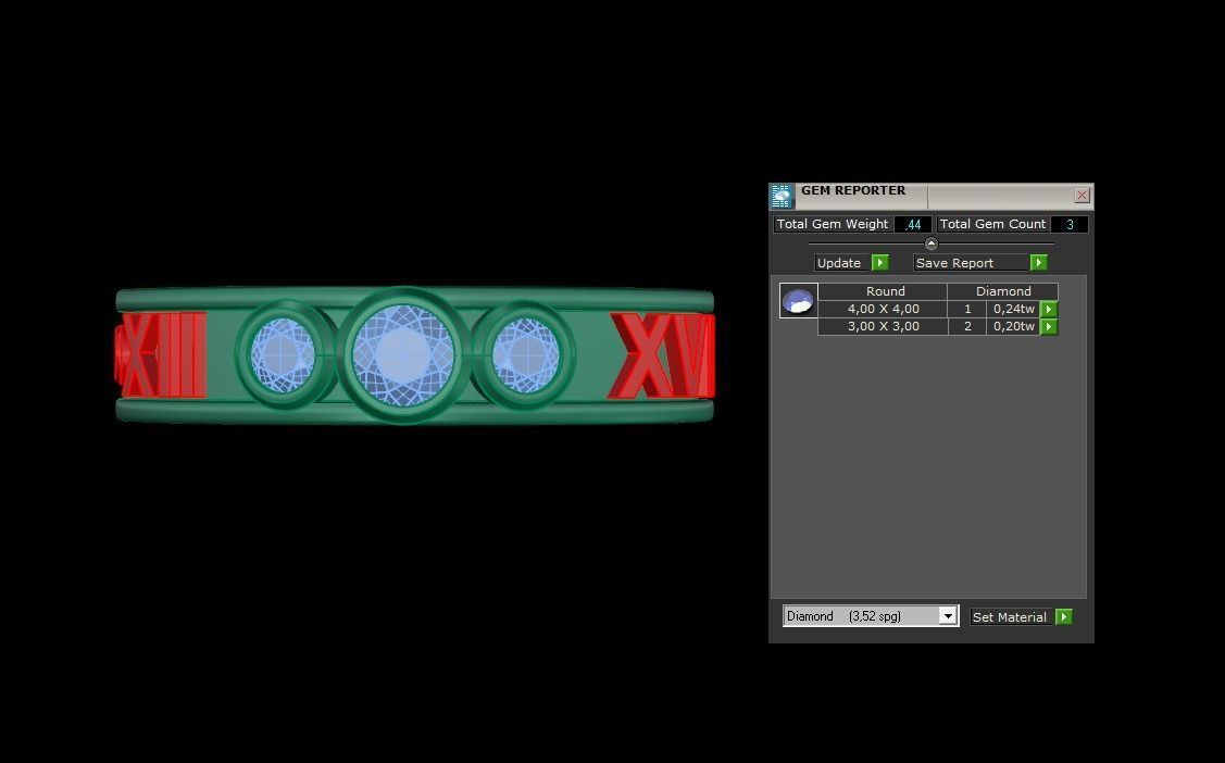 Man Band Ring 22 3D print model_8