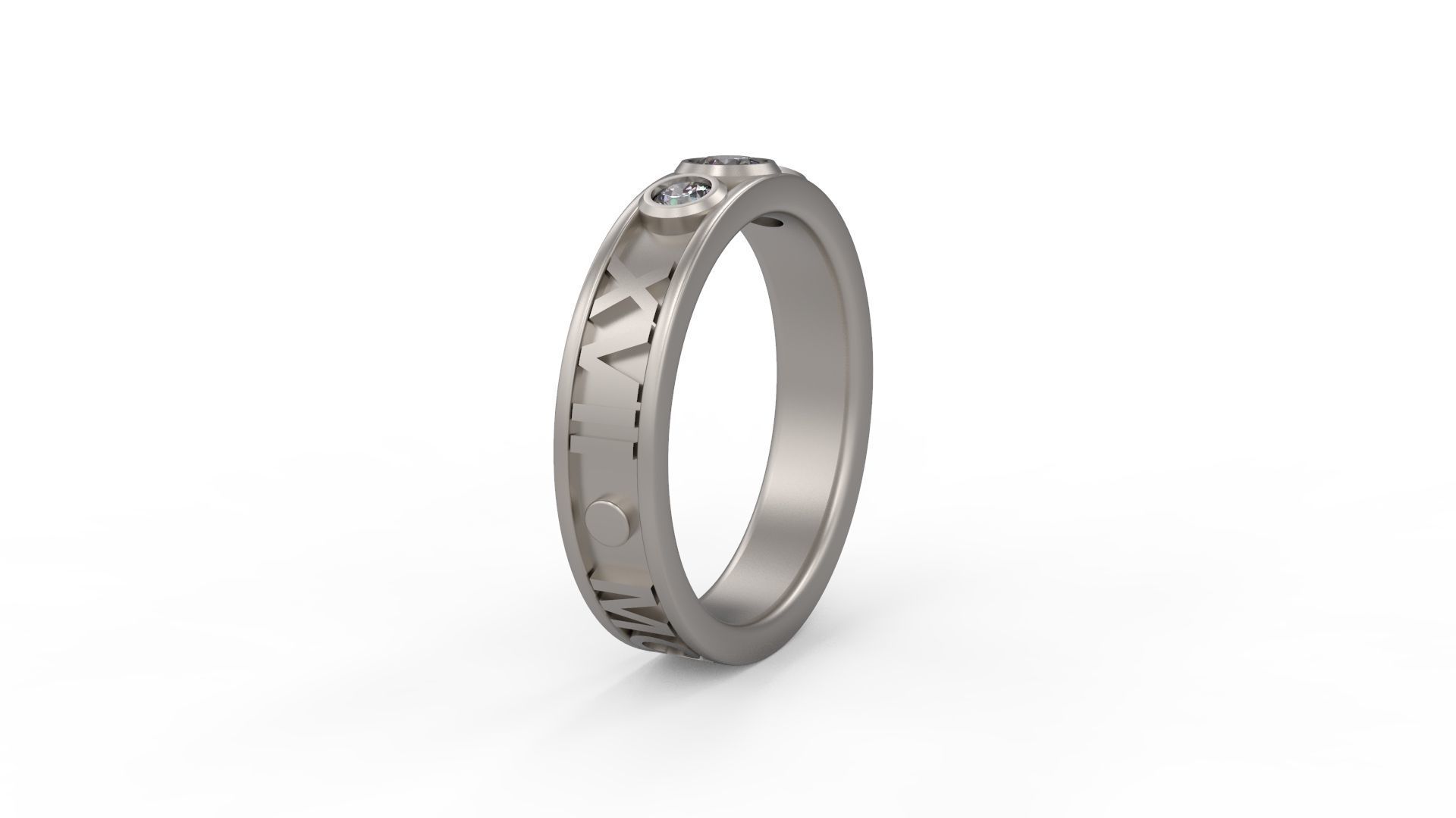Man Band Ring 22 3D print model_5