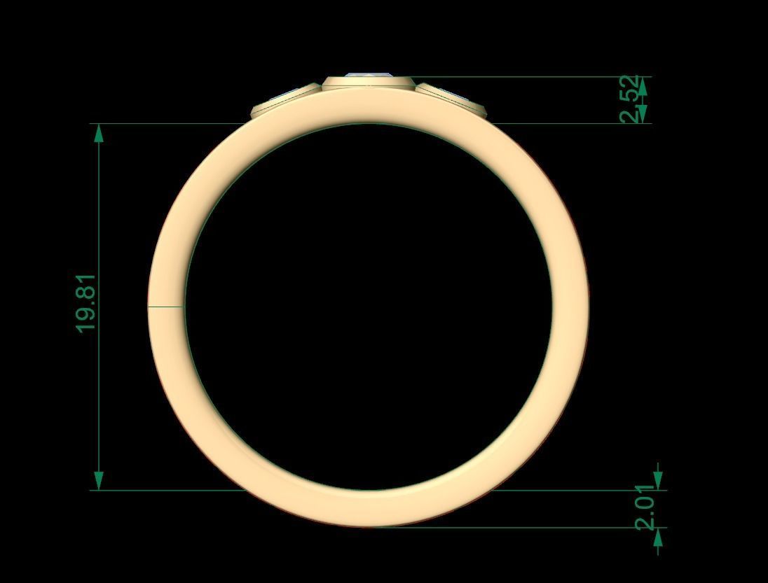 Man Band Ring 22 3D print model_10