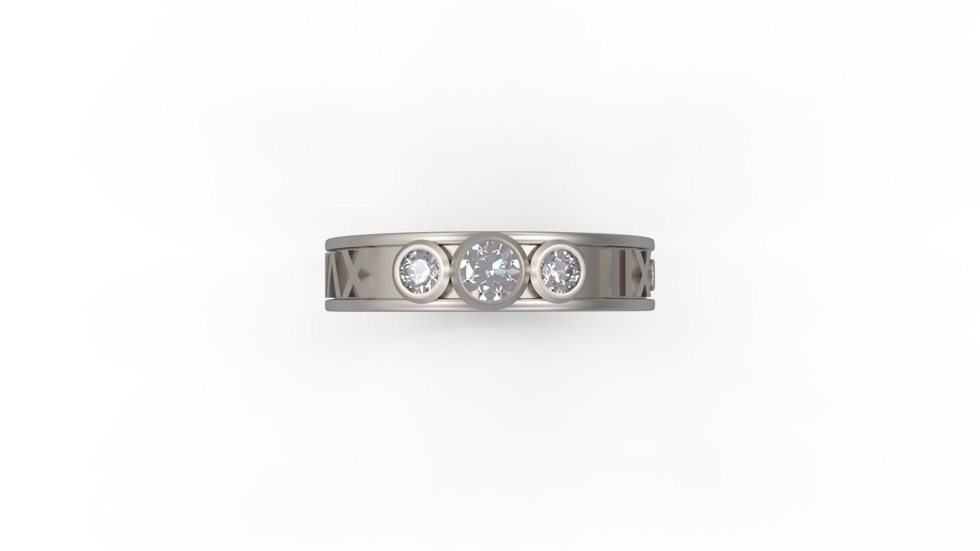 Man Band Ring 22 3D print model_7