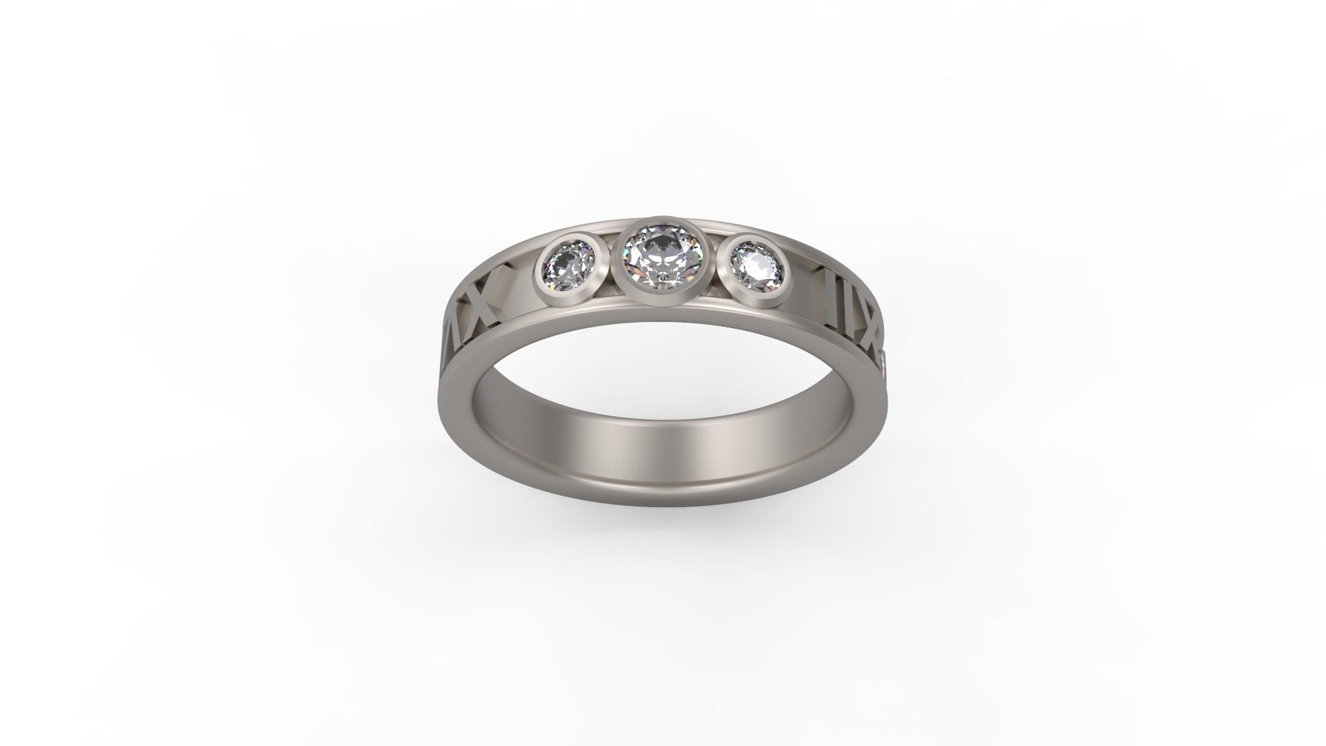 Man Band Ring 22 3D print model_6