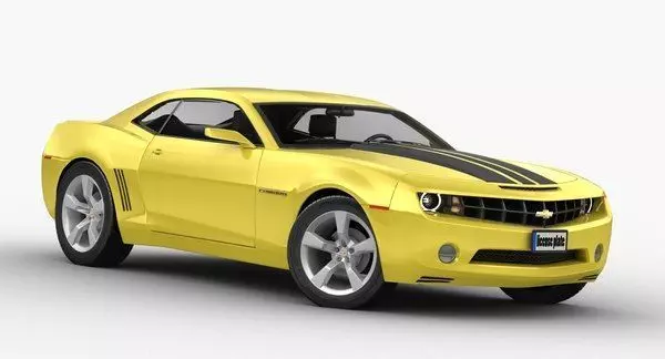 Chevrolet Camaro ss 2010 3D model
