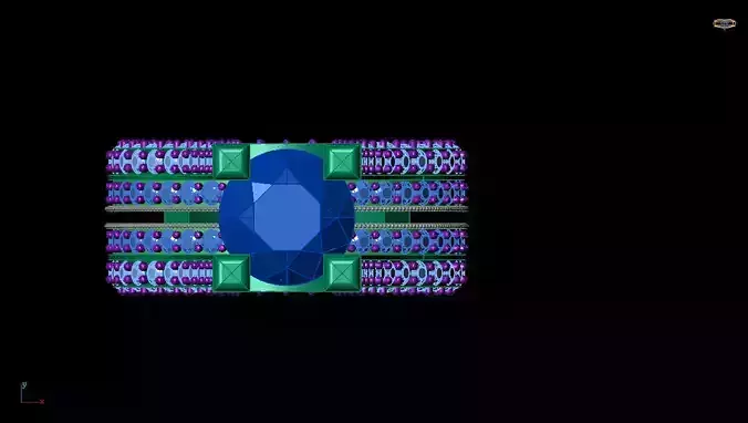 Ring Studded with Stones