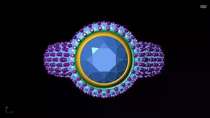 Designer Ring set with stones