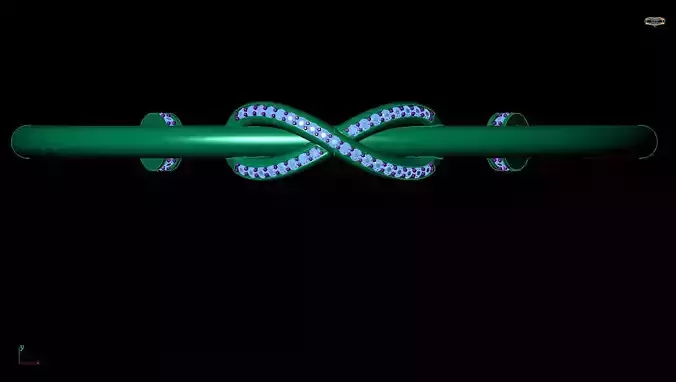 Tiffany Bracelet  Infinity Replica  3D print model