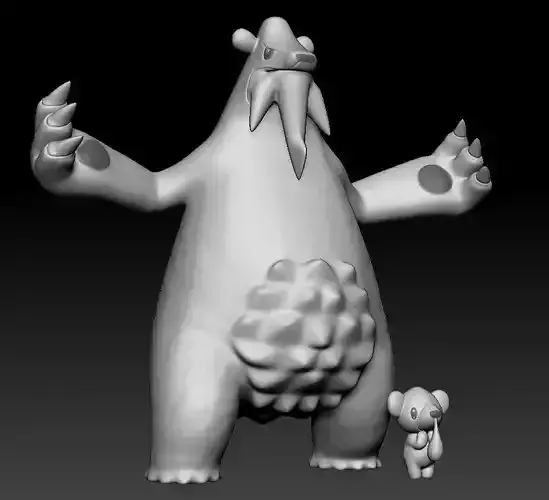 Pokemon Cubchoo and Beartic