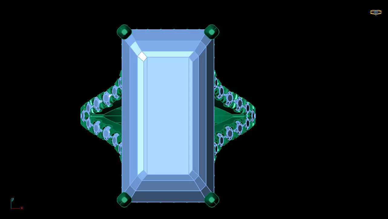 Tiffany Ring 3D print model