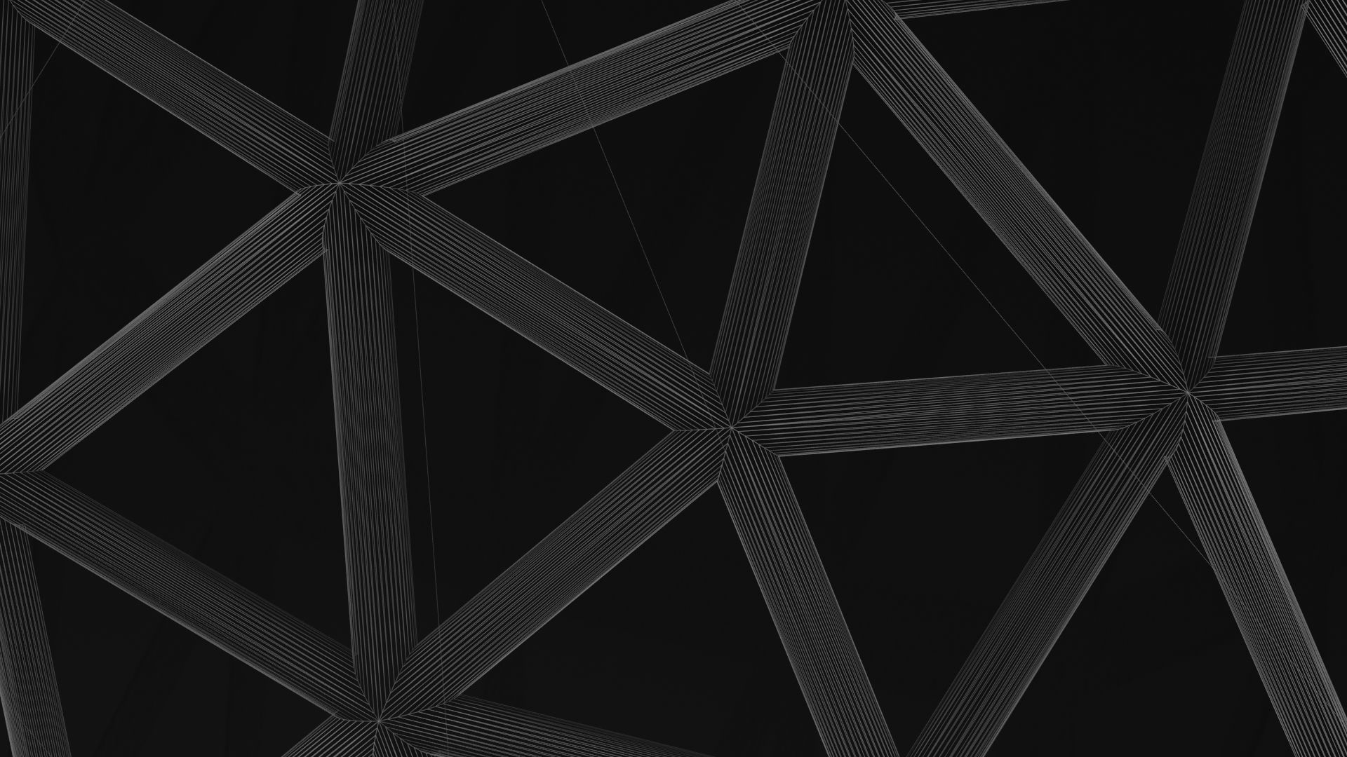 Geodesic Dome Low-poly 3D model_5