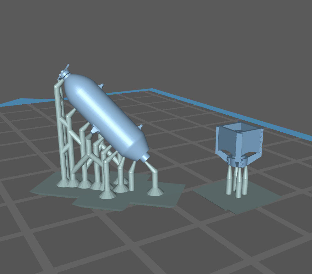 US GP BOMB AN-M30A1 100LB 1-48 3D print model_11