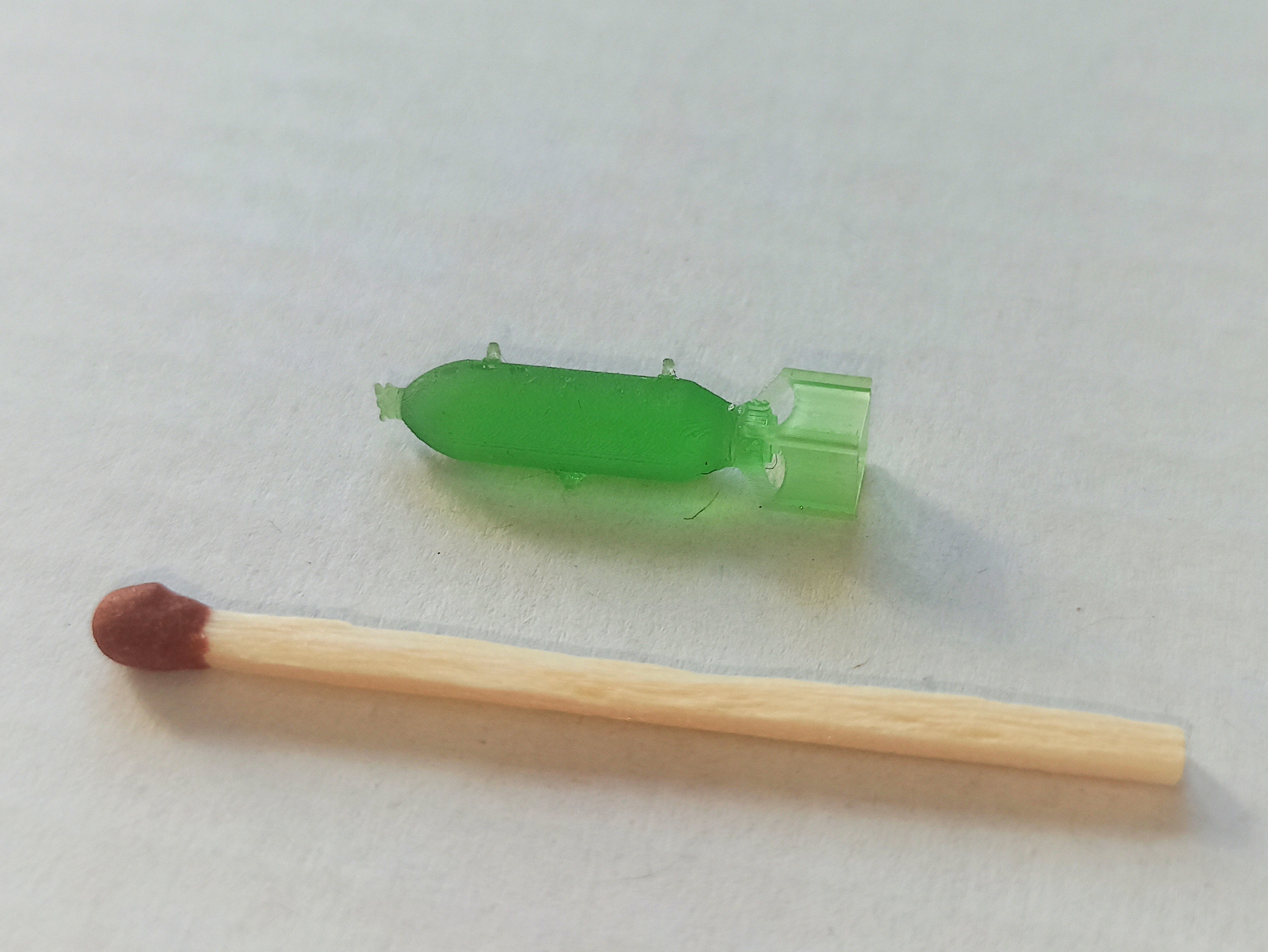 US GP BOMB AN-M30A1 100LB 1-48 3D print model_10