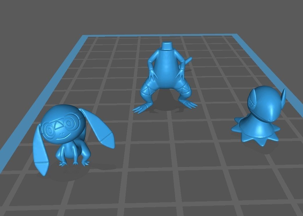 Pokemon Helioptile and Heliolisk 3D print model_4