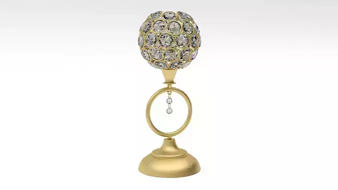 3d classic trinket model Low-poly 3D model