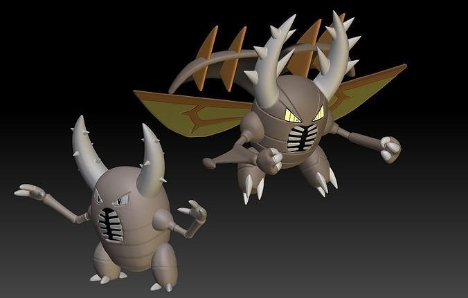 Pokemon Pinsir Mega Evolution 3D print model