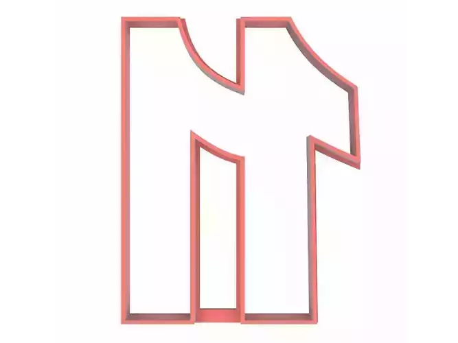 0228 Number 11 cookie cutter 3D print model