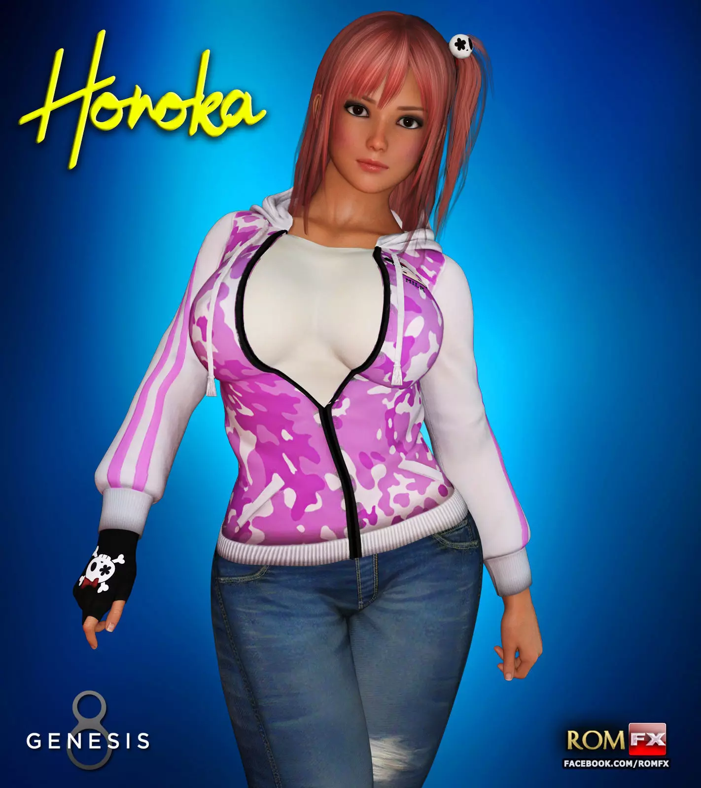 Honoka For G8F and G8 1F 3D model