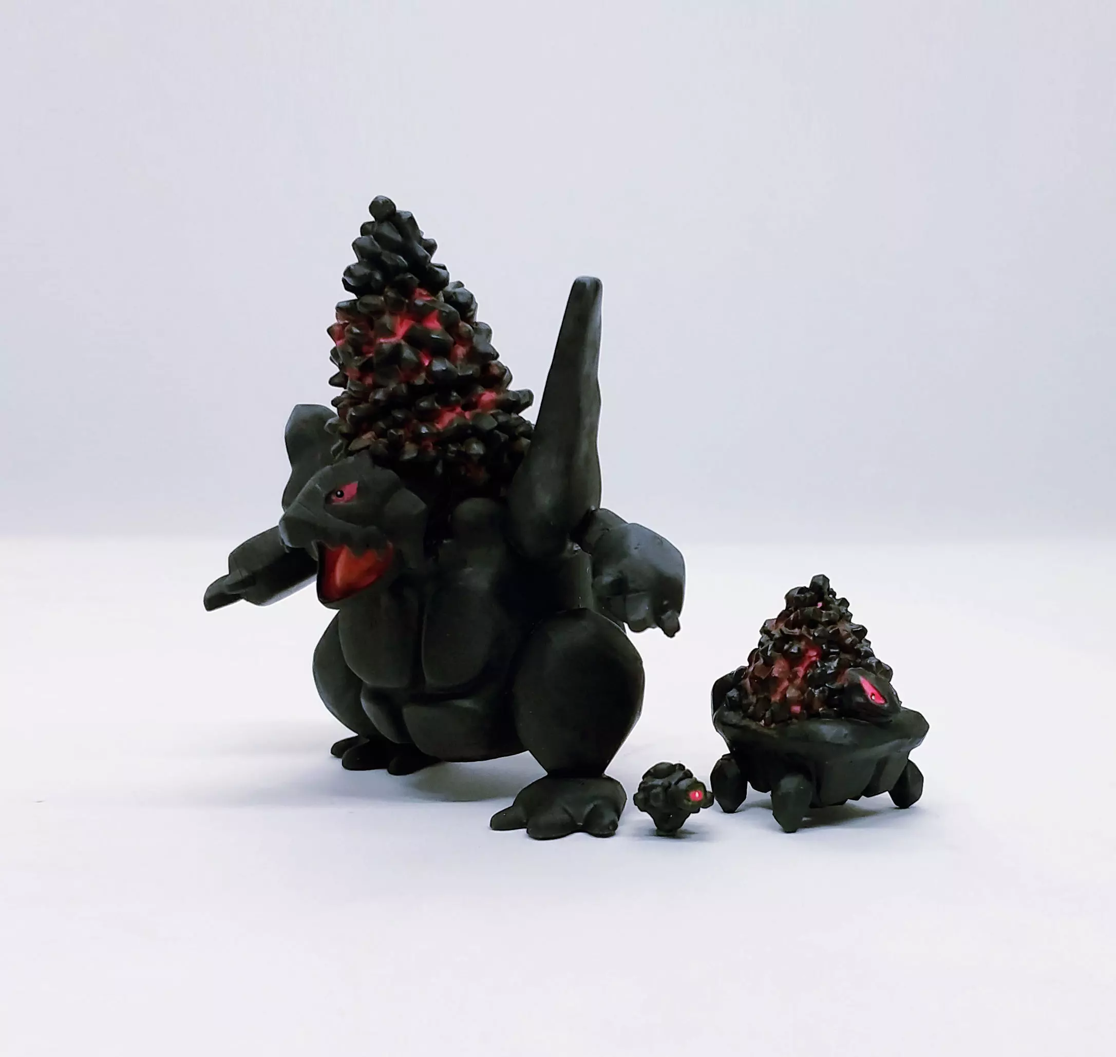 Pokemon Rolycoly Carkol Coalossal 3D print model_0