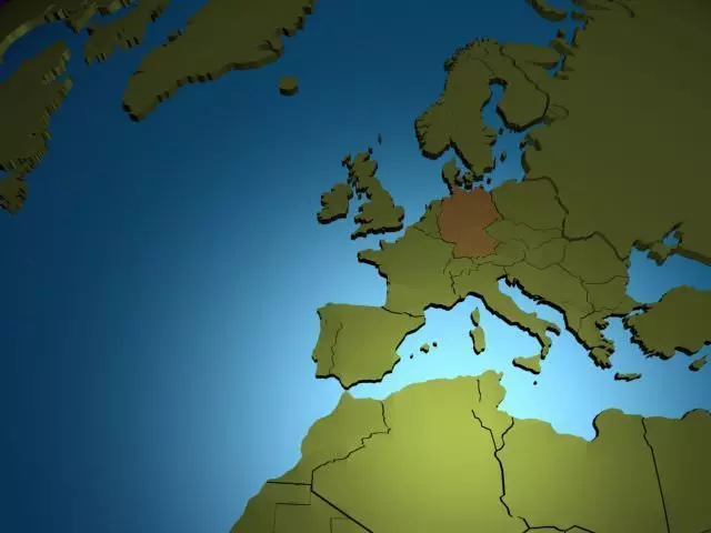 Earth Political Globe 3D model_0