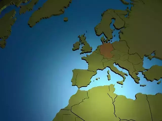 Earth Political Globe