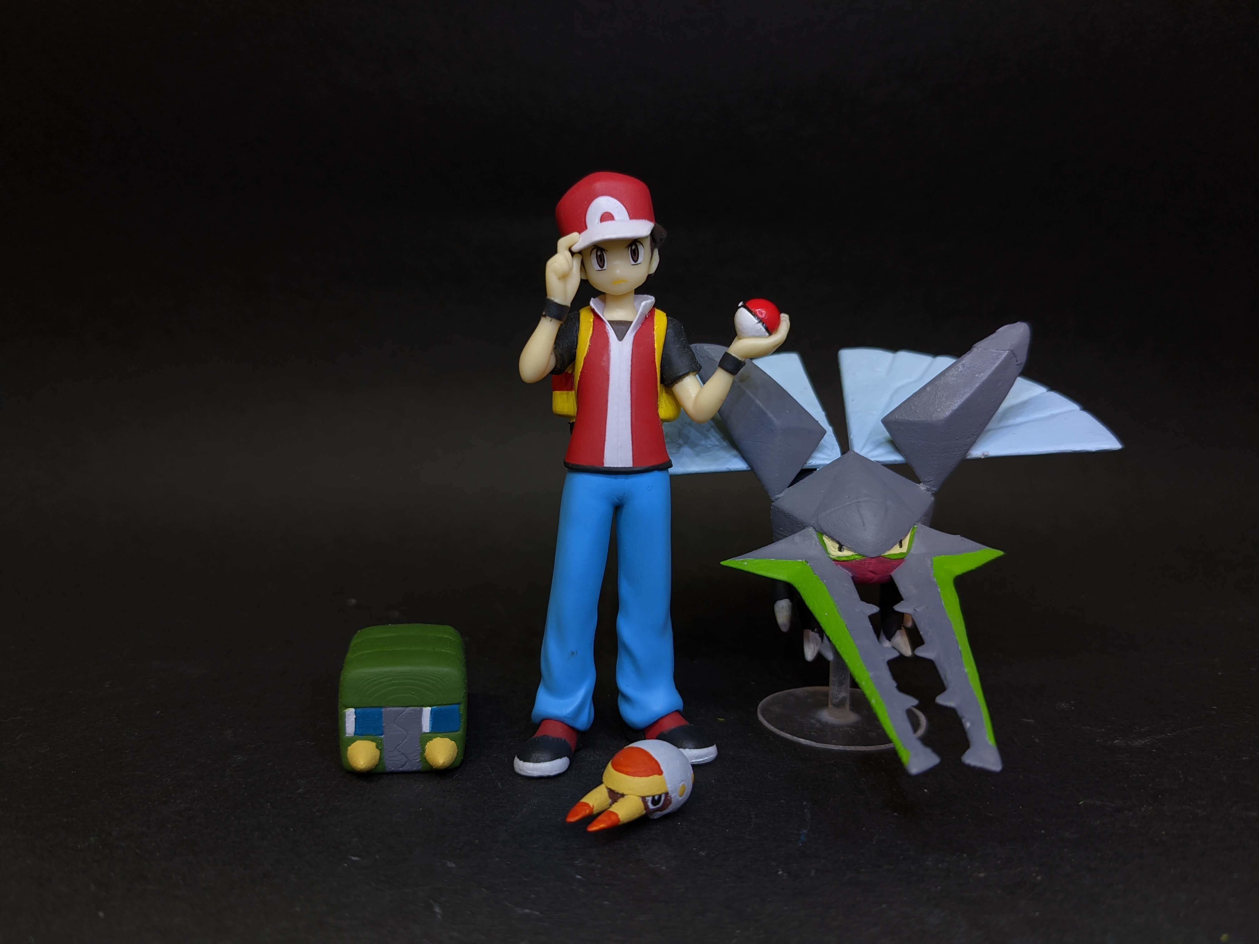 Pokemon Grubbin Charjabug Vikavolt 3D print model_3