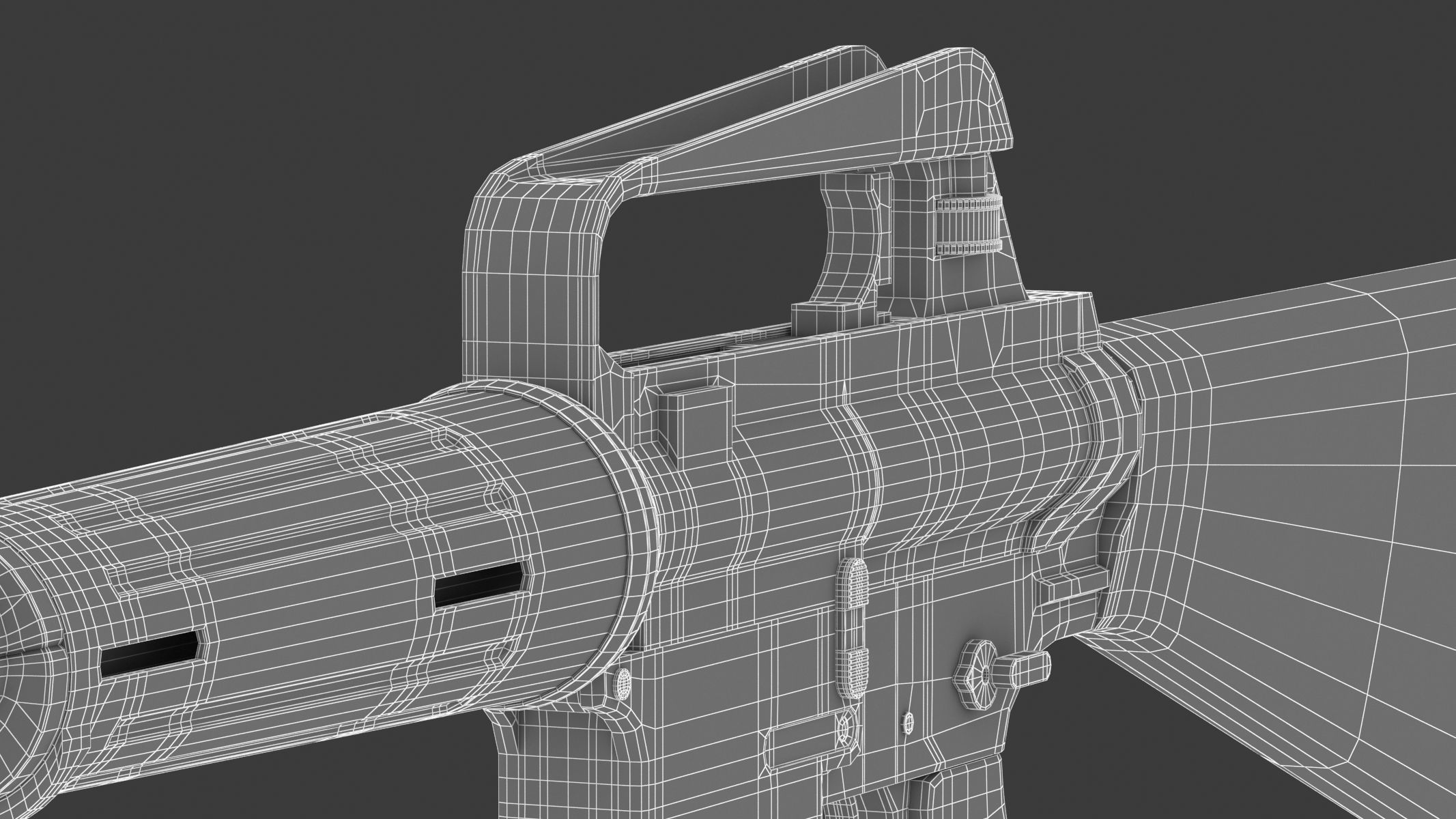 ArmaLite AR-10 3D model_17