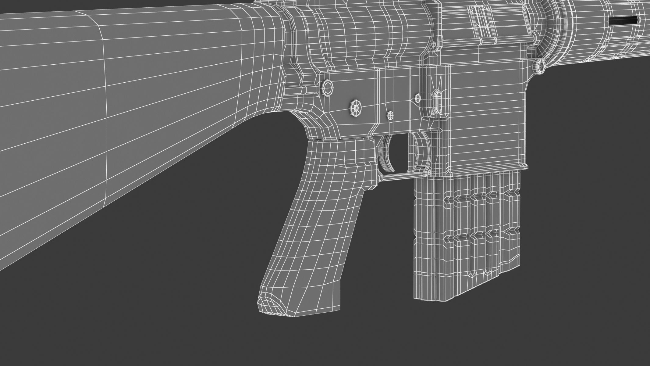 ArmaLite AR-10 3D model_18
