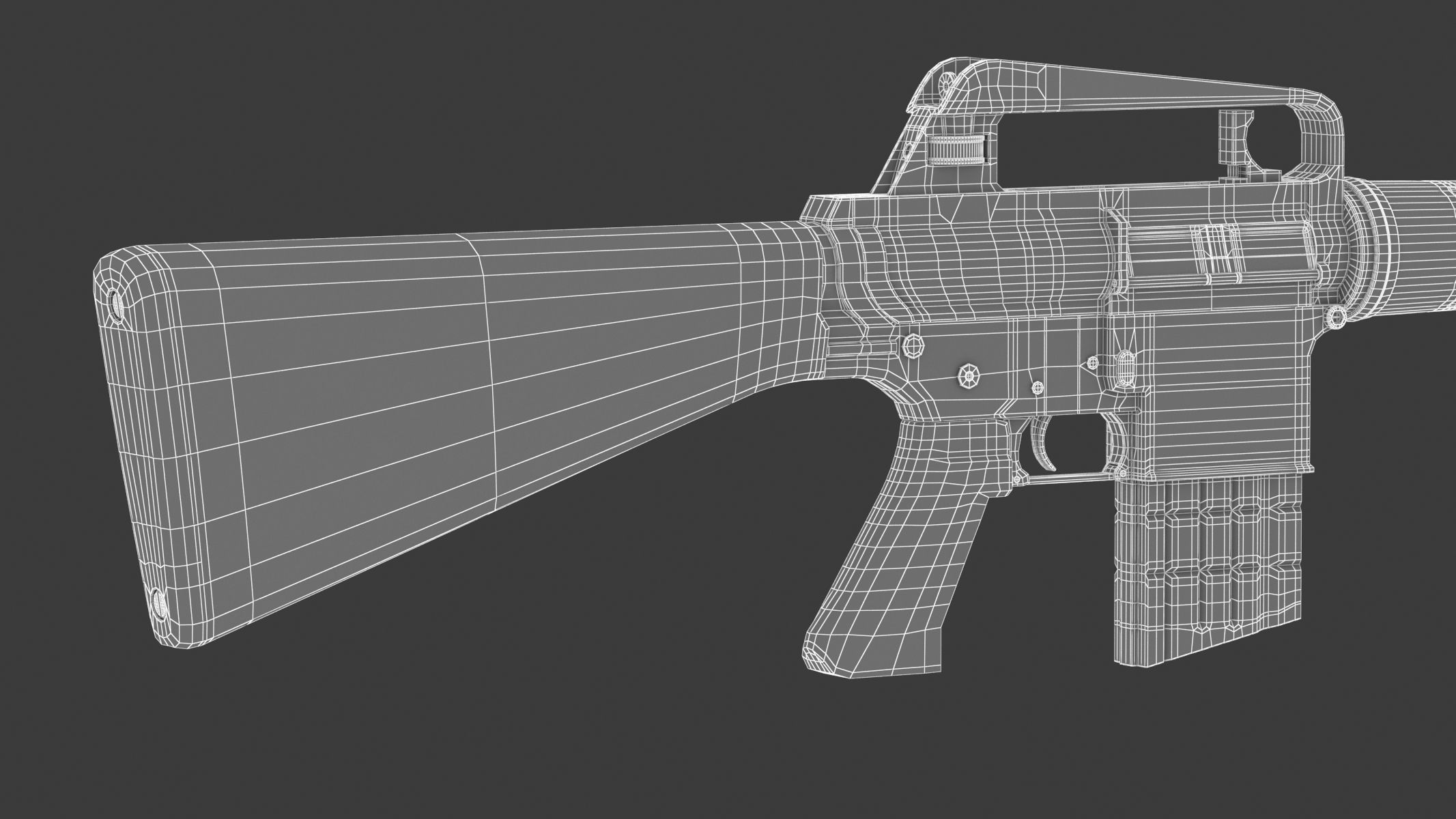 ArmaLite AR-10 3D model_15