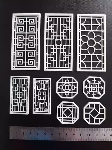 Set of Chinese window 20 PCS