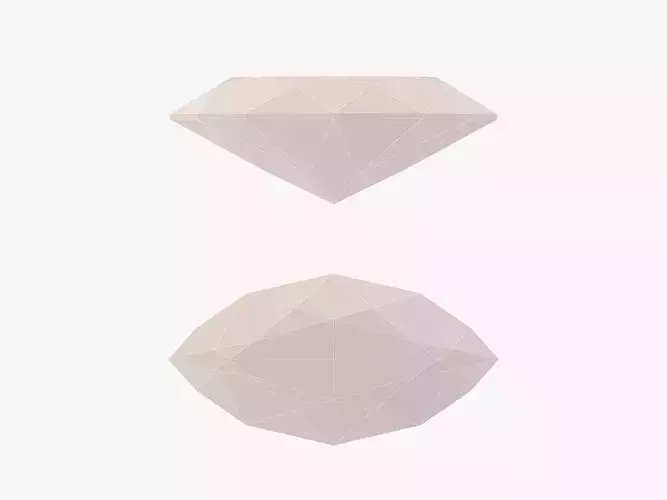 MARQUISE Cut Diamond - 3D Printable