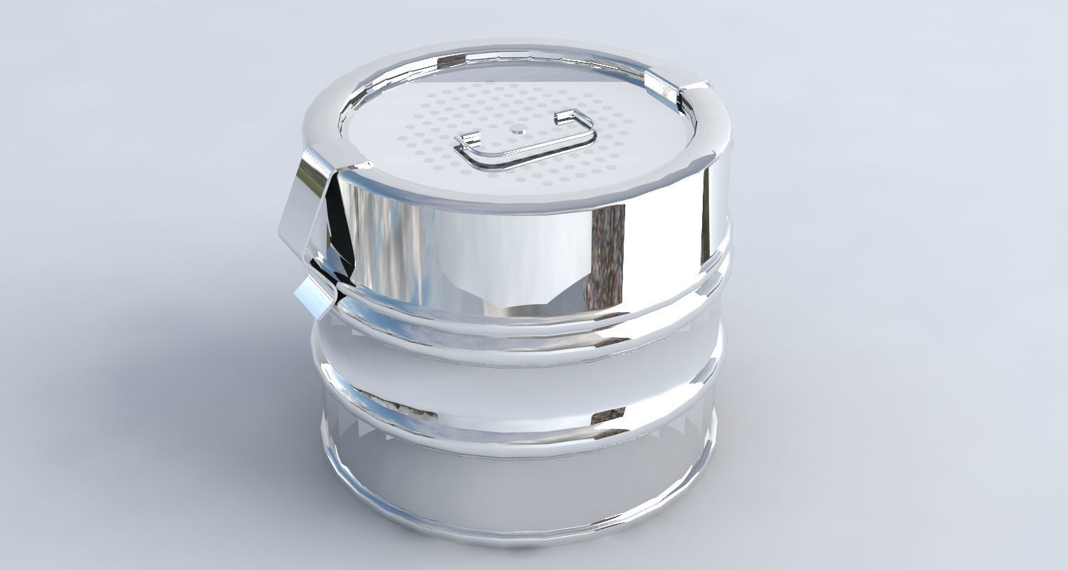 Medical set wheelchair 3D model_17