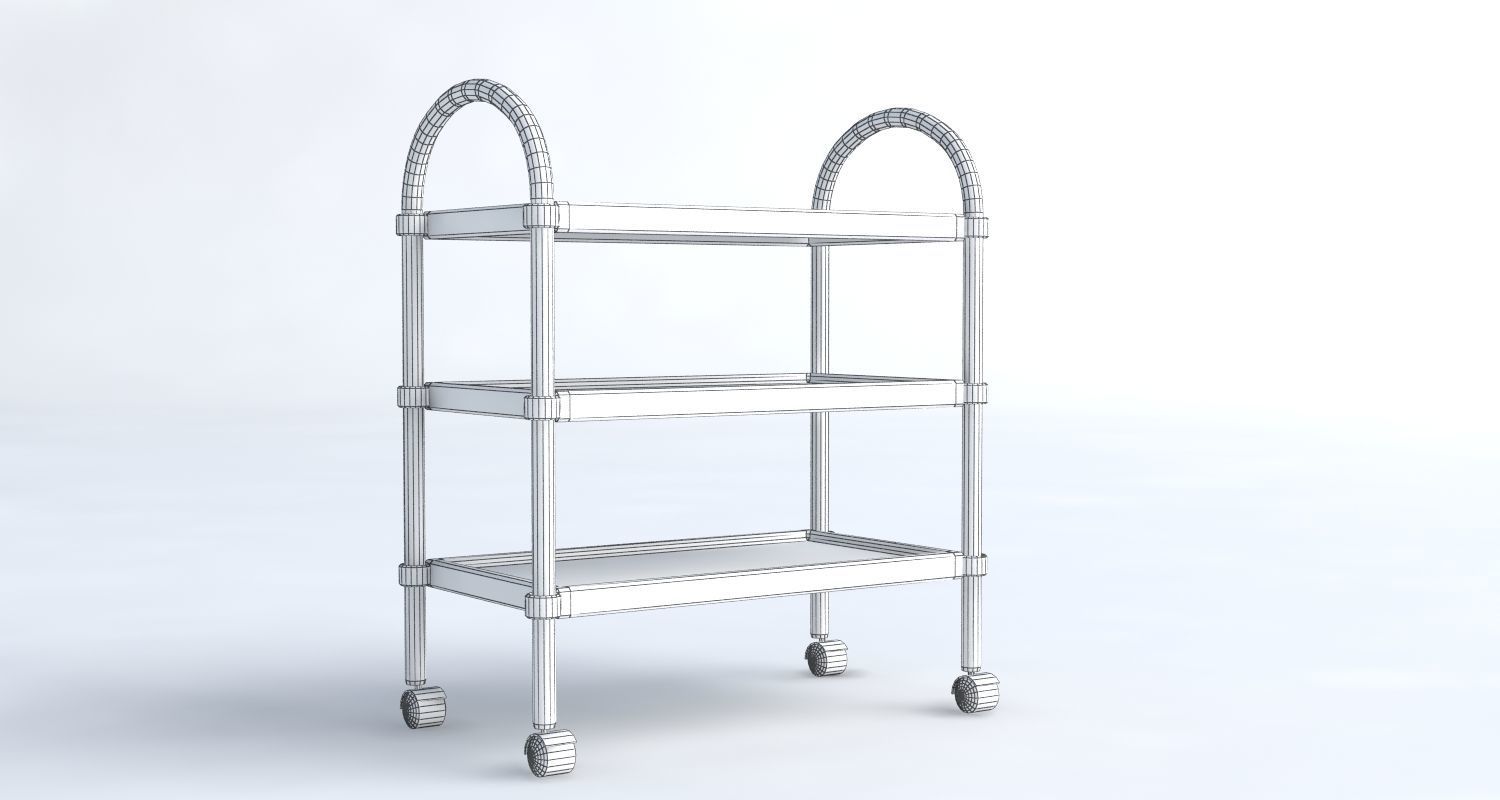 Medical set wheelchair 3D model_52