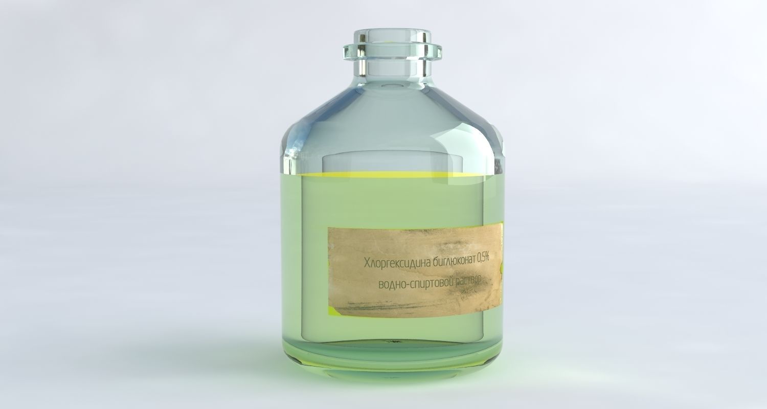 Medical set wheelchair 3D model_41