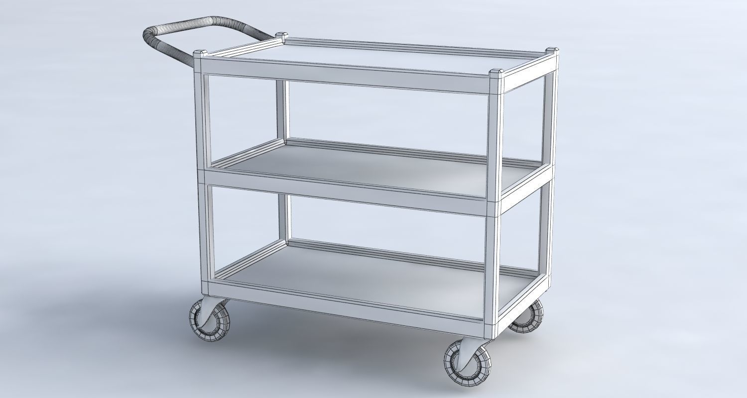 Medical set wheelchair 3D model_50