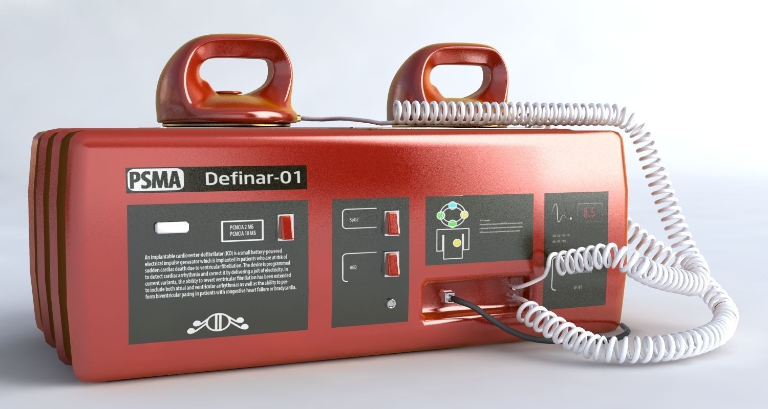 Medical set wheelchair 3D model_5