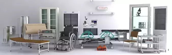 Medical set wheelchair