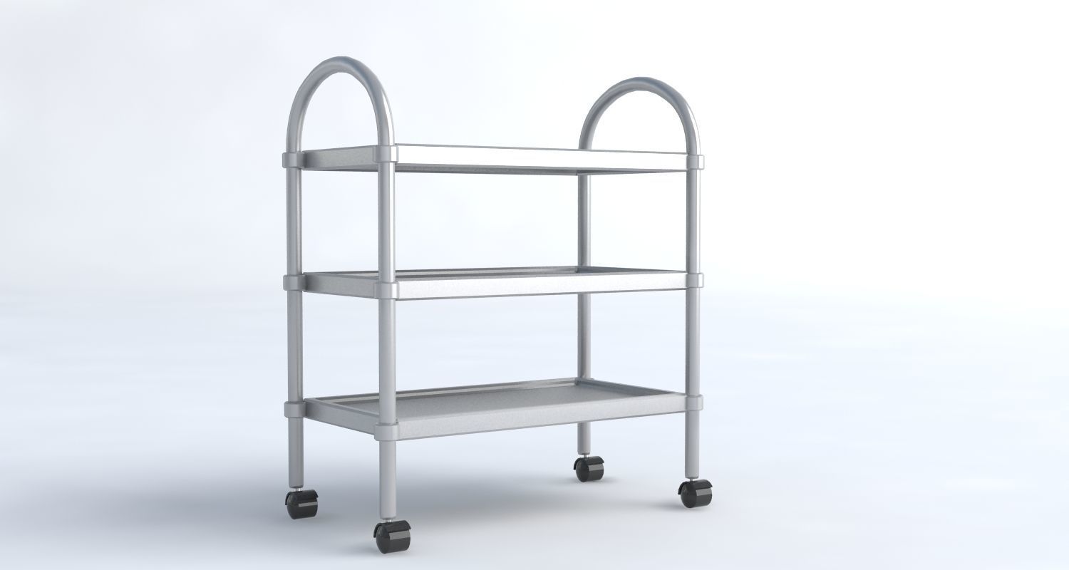 Medical set wheelchair 3D model_51