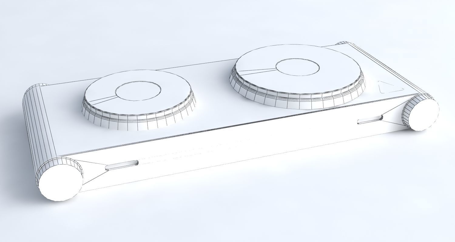 Medical set wheelchair 3D model_26