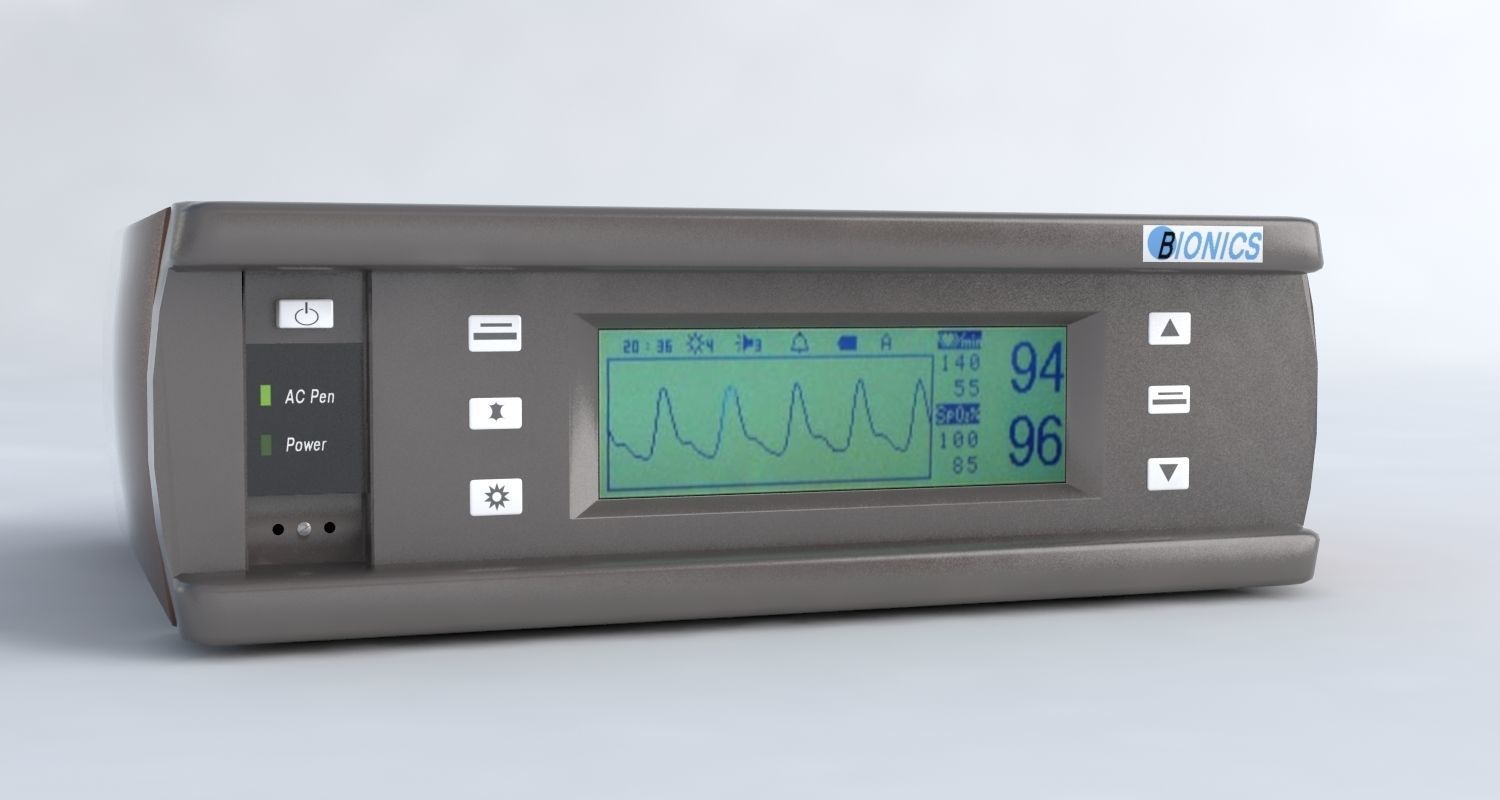 Medical set wheelchair 3D model_31