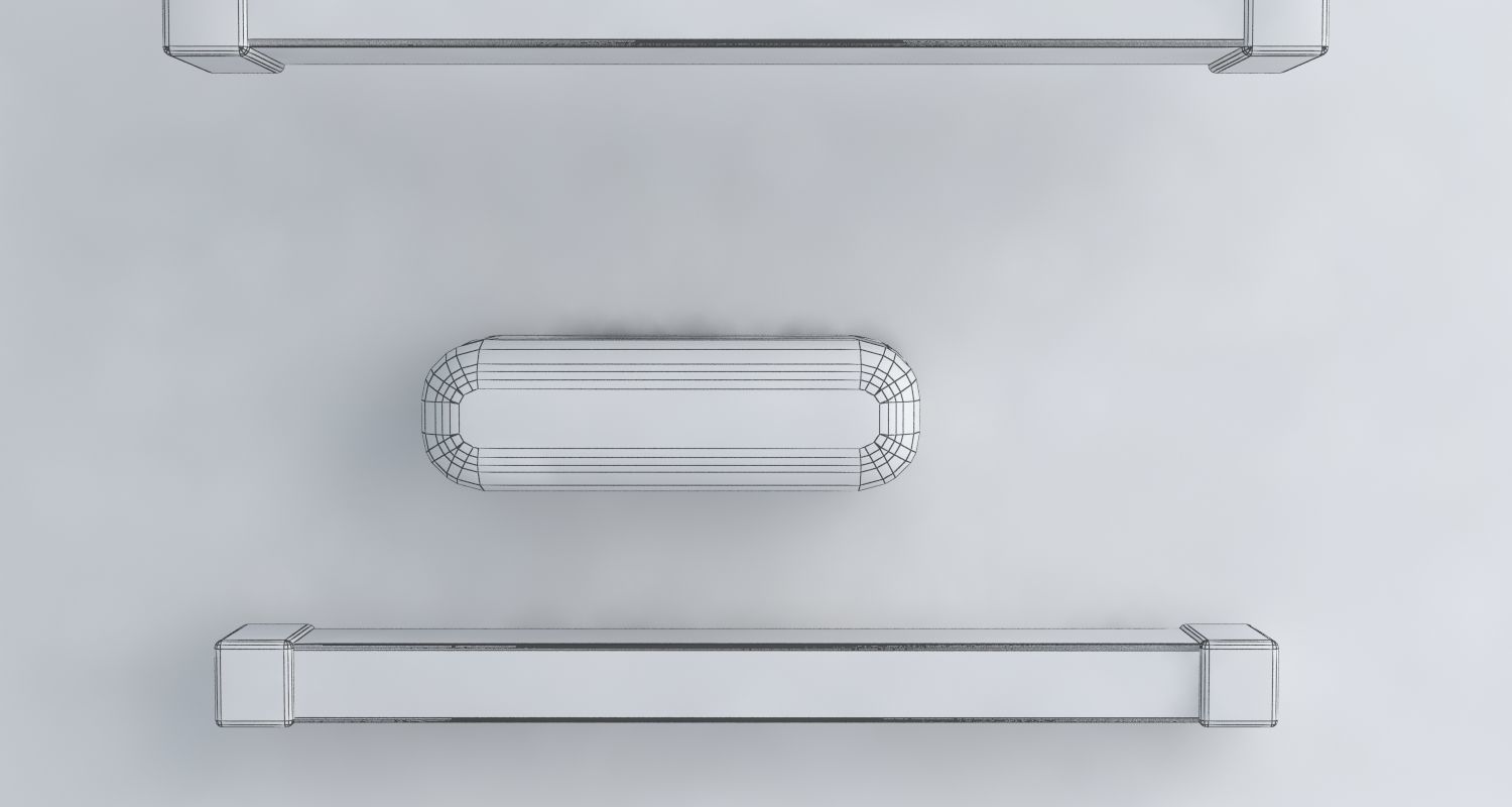 Medical set wheelchair 3D model_48