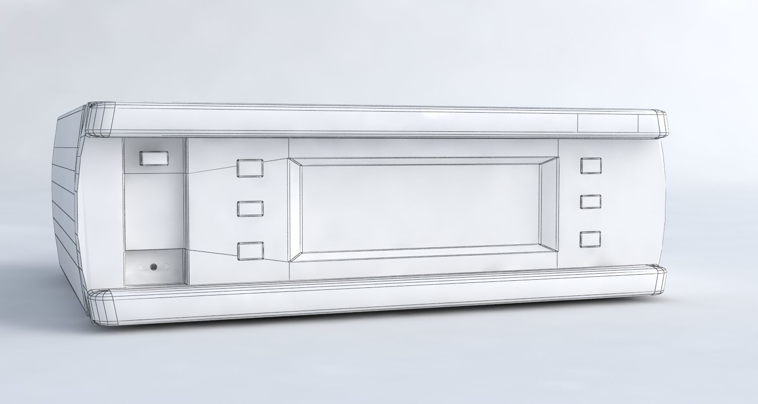 Medical set wheelchair 3D model_32