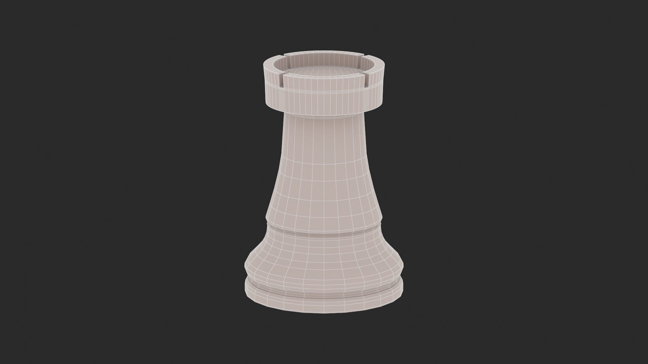 Rook Chess - 3D Printable 3D model_5