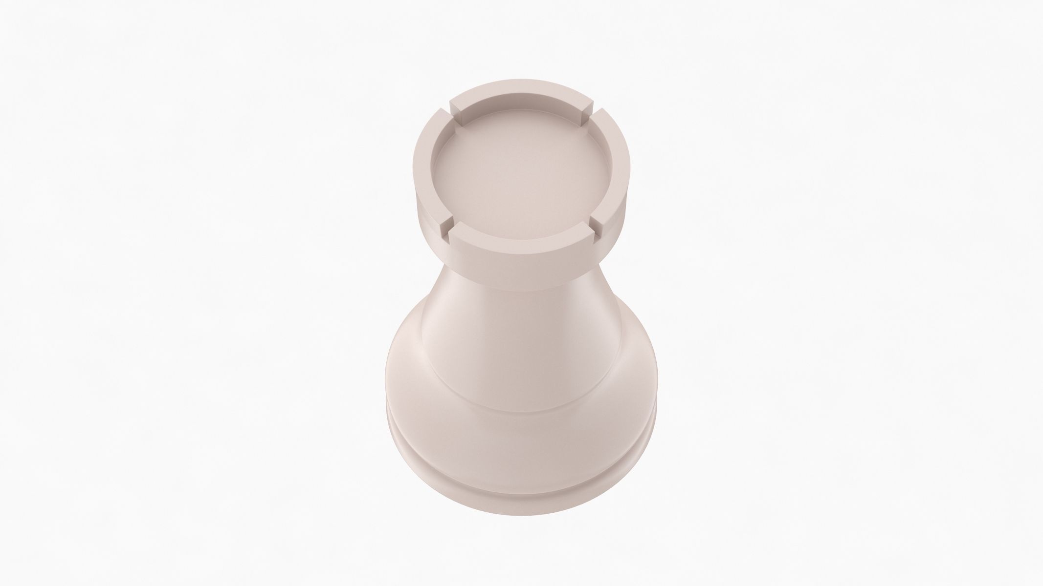 Rook Chess - 3D Printable 3D model_1